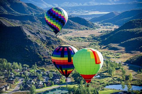 hot air balloon trips in colorado